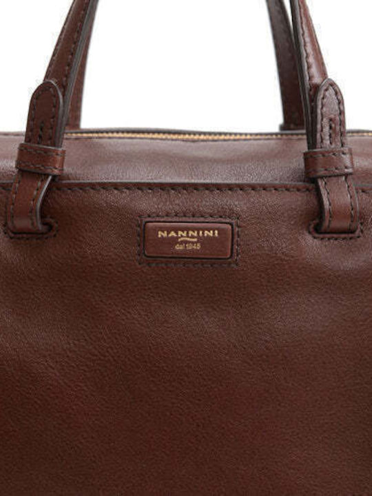 Brown Leather Women's Tote Bag