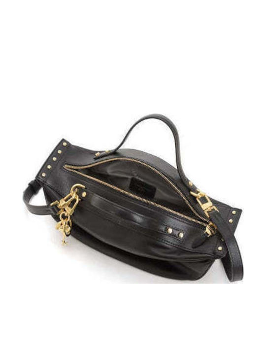 Women's Leather Tote Bag Black