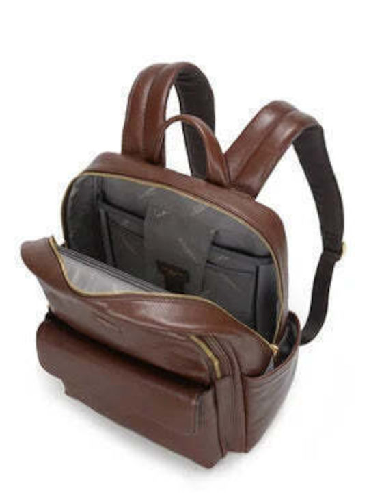 Leather Women's Backpack / Shoulder Bag Brown