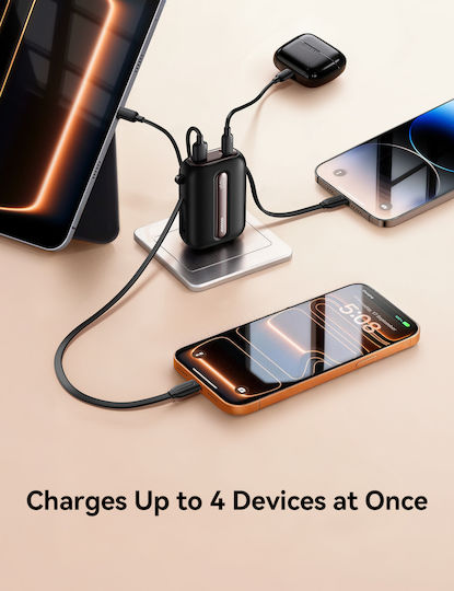 Joyroom JR-L012 Ultra Powerbank 20000 mAh 45 W mit USB-A- und USB-C-Anschluss Schwarz