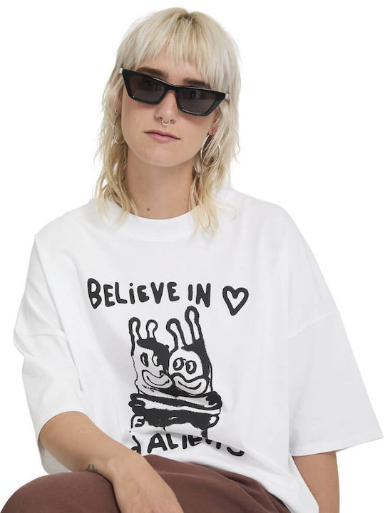 Ozzy Iii Γυναικείο T-shirt White