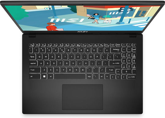 MSI Modern 15 B13M 15,6" FHD (i5-1334U/16 GB/512 GB SSD/Windows 11 Home) Classic Black (US-Tastatur)