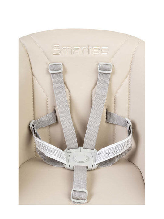 Caretero 3-in-1-Babyhochstuhl mit Höhenverstellung Beige