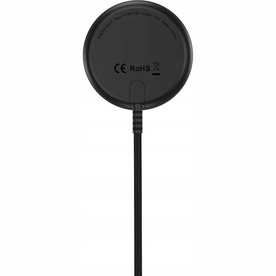 Spacecase Безжично зарядно устройство Qi2 25 W, черно (MagPad)