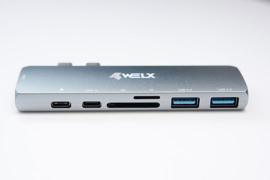 Welx 7-Port USB Hub with USB-C Connection