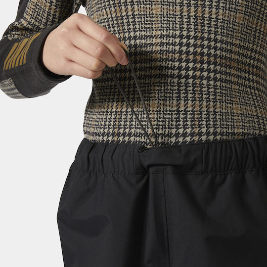 Helly Hansen Pantaloni de Navigație pentru Juniori Shelter Helly Tech Negri