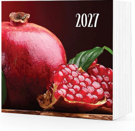 Υδρόγειος Ημερήσιο Επιτοίχιο Ημερολόγιο 2027 7x7εκ. (Διάφορα Σχέδια)