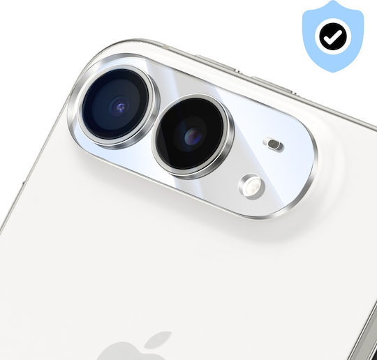 Avizar 3D Gebogener Kameraschutz Aus Gehärtetem Glas 9H Für iPhone Duo Transparent
