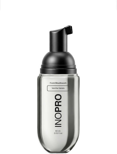 Apă de Gură, Spumă, cu Acid Hialuronic & Vitamina C, Înghețată de Vanilie, 60 ml