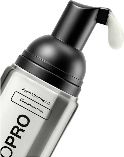 Apă de Gură, Spumă cu Acid Hialuronic și Vitamina C, Ruladă Dulce cu Scorțișoară, 60 ml