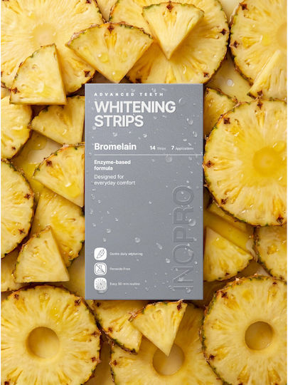Teeth Whitening Strips, ADVANCED Peroxide-Free, 7 Treatments - 14 Pieces