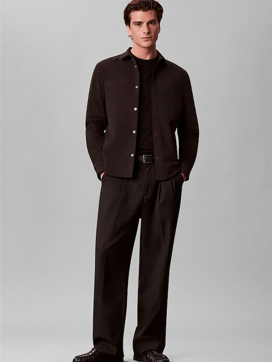 Черна Overshirt с Дълъг ръкав