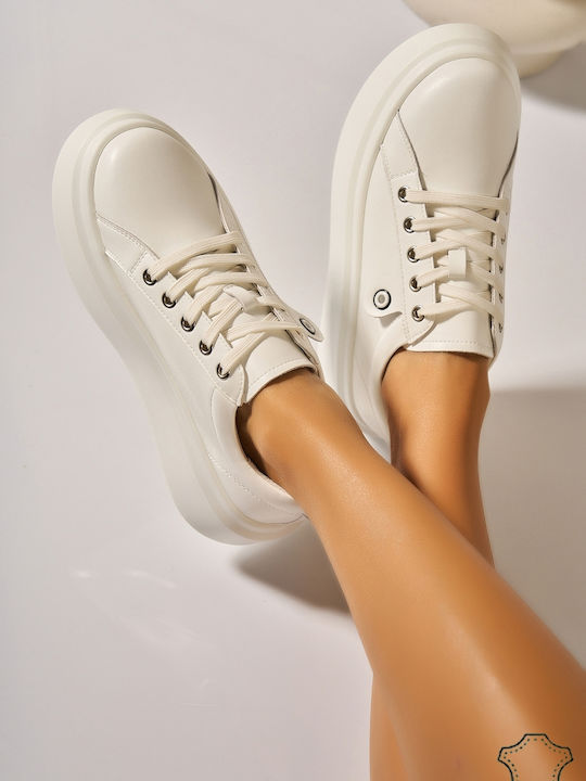 Γυναικεία Sneakers Λευκά