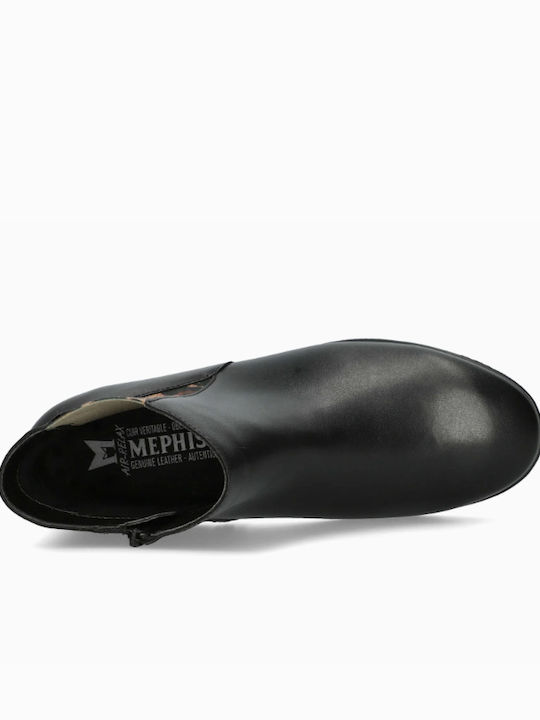 Ghete de Damă din Piele până la Gleznă Black