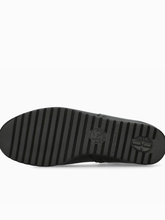 Ghete de Damă din Piele până la Gleznă Black