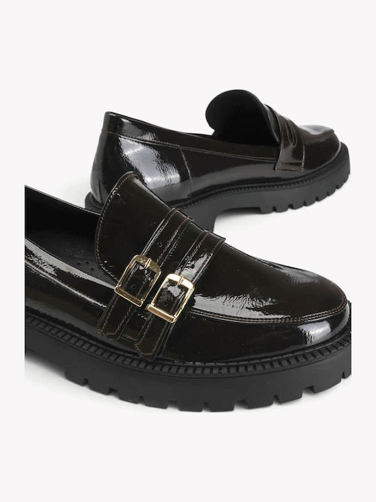 Loafers Maro Fabricate în Grecia cu Cataramă Dublă