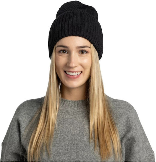 Rutger Hat Beanie Ανδρικός Σκούφος Πλεκτός σε Μαύρο χρώμα