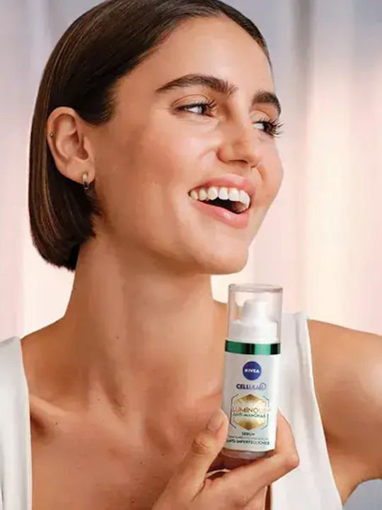 Set mit Luminous Serum zur Behandlung von Pickelmalen 30 ml + Luminous Handcreme 50 ml