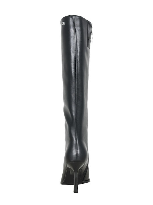 Brigen Schwarze Damenlederstiefel
