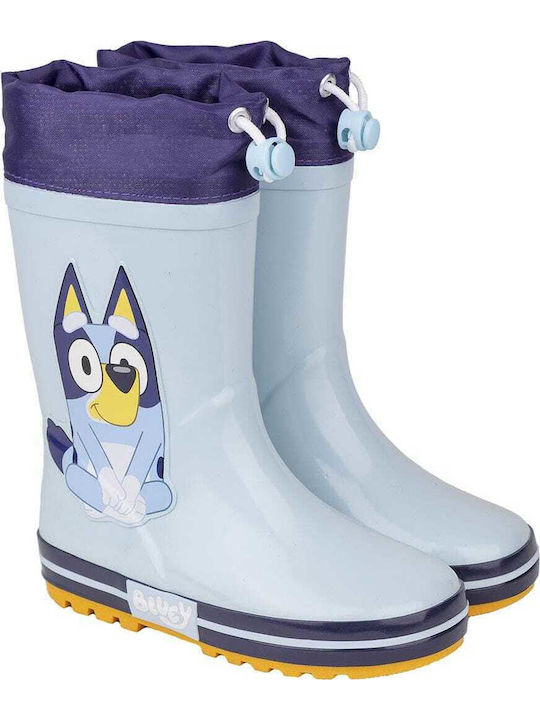 Bluey Kids Wellies Light Blue