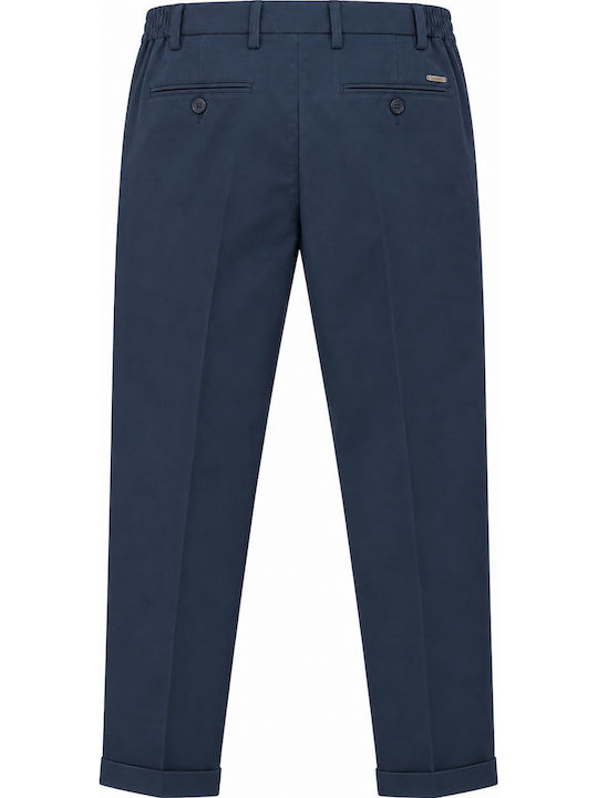 Men's Regular Fit Trousers Navy