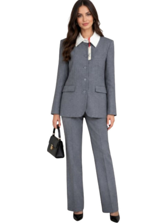 Semicouture Women's Blazer Grey