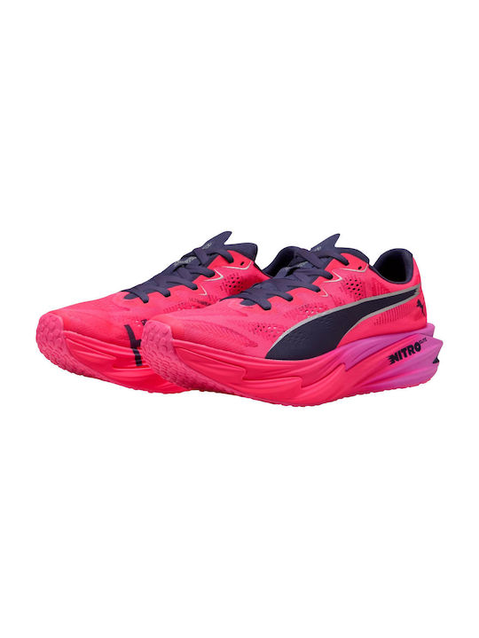 X Hyrox Deviate Nitro Elite 4 Pantofi Sport de Alergare pentru Bărbați Roz