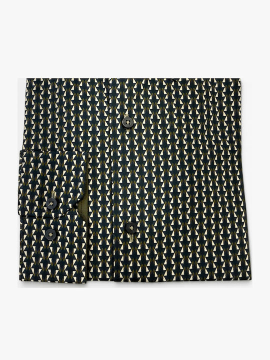 Long Sleeve Shirt in Regular Fit Black