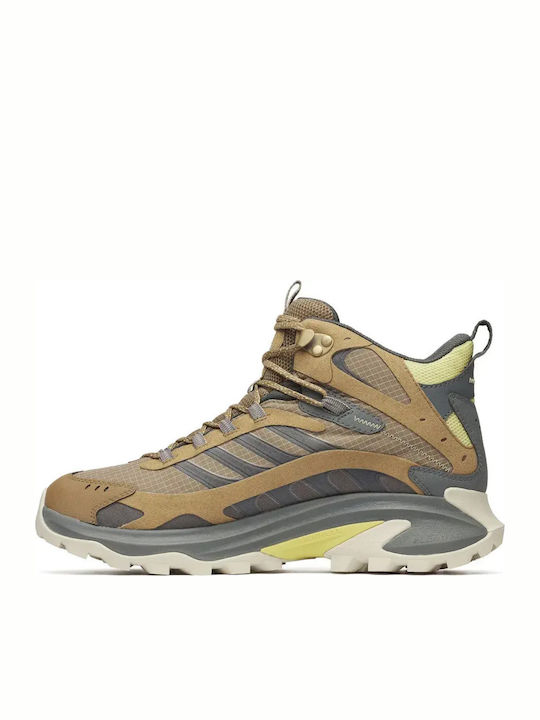 Merrell Bocanci de Drumeție Bărbați Impermeabili cu Membrană Gore-Tex Bej