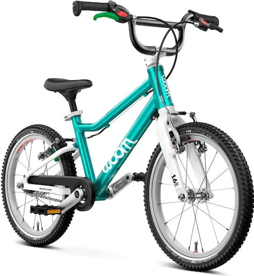 16" Детски велосипед BMX в тюркоазен цвят