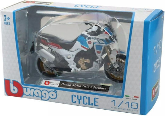 Honda Africa Twin Adventure Motorcycle 1/18 Bburago