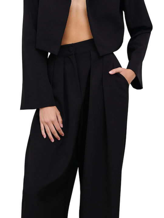 Pantaloni Largi Dama Negri