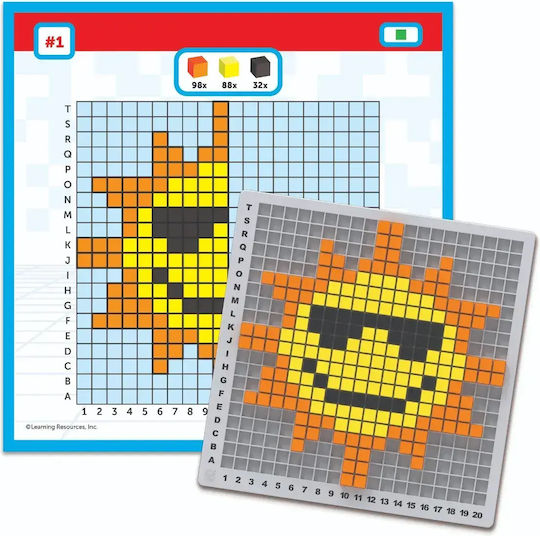 Stem Explorers Pixel Art Pro Σετ Δραστηριοτήτων 5+ Ετών Ler9469