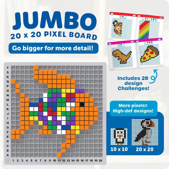Stem Explorers Pixel Art Pro Σετ Δραστηριοτήτων 5+ Ετών Ler9469