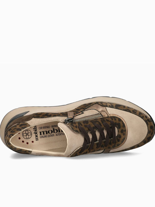 Γυναικεία Ανατομικά Sneakers D / Brown