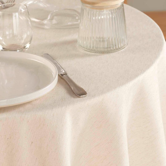 L-c Pauline Natural Tablecloth 180x180cm