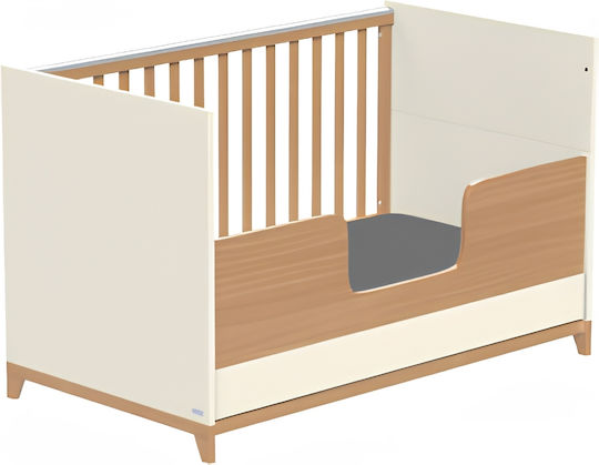 Casababy Zoom Crib Beige with Mattress