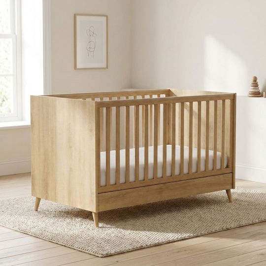 Casababy Beige Crib with Mattress