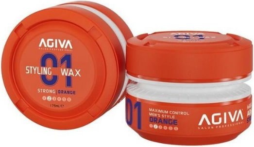 Восък За Коса За Стилизиране Aqua Wax Strong 01 Оранжев