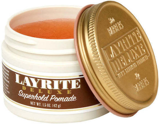 Layrite Superhold Pomade για Πολύ Δυνατό Κράτημα & Λάμψη 42gr