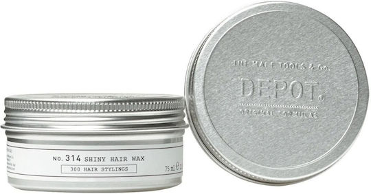 Depot 314 Wachs für Mittleren Halt & Glanz 75 ml