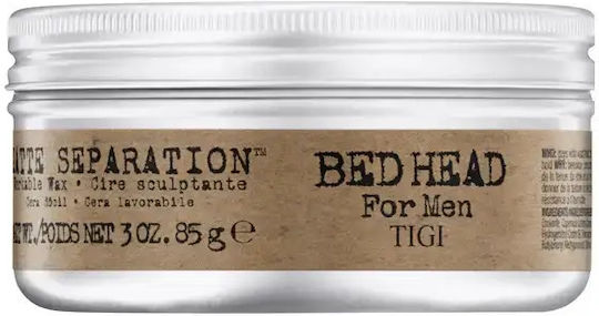 Bed Head Men Matte Separation Κερί για Ελαφρύ Κράτημα & Ματ Αποτέλεσμα 85gr