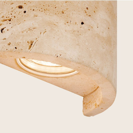 Zambelis Lights Double Spot with GU10 Socket in Beige