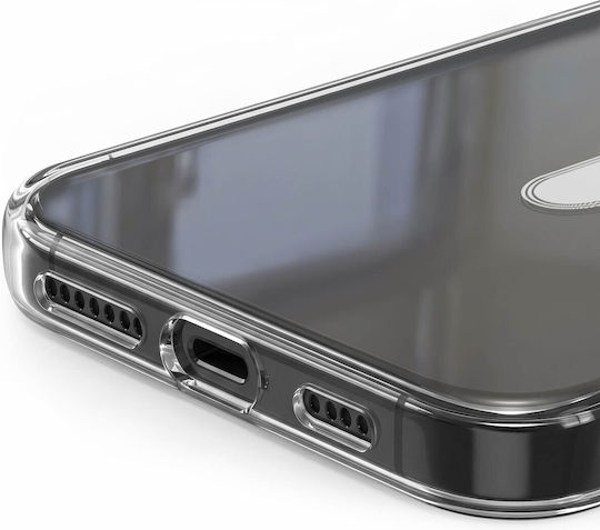 Zanaé Magsafe Калъф за iPhone 15 Essential Design с Подсилени Ъгли Прозрачен
