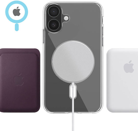 Zanaé MagSafe-Hülle für iPhone 16 mit verstärkten Ecken, transparent