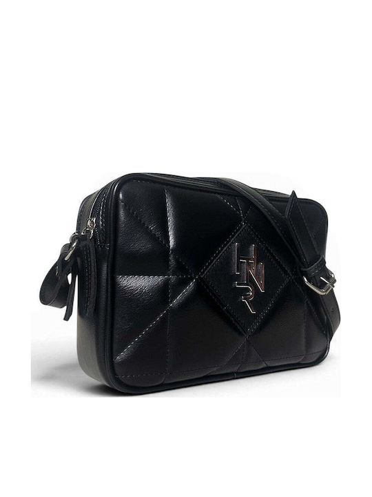 Women's Crossbody Bag Boxy Rombus Black Women's Crossbody Bag Boxy Rombus Black