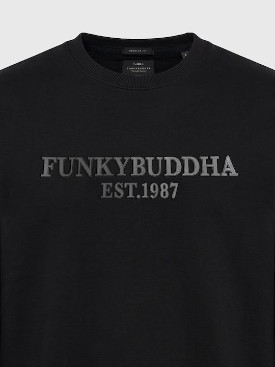 Funky Buddha Φούτερ Μαύρο