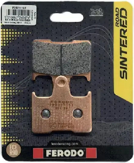 Ferodo Мотоциклетни накладки Отзад Sintergrip St Металически задни накладки за спирачки Suzuki Gsxr 600/750/1000-Kawasaki ZZR 1400 за Kawasaki ZZR 1400 - ZZR 1400