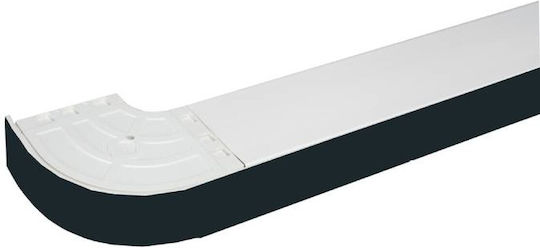 Rodeco Lambriu pentru Galerie de Perdele Dortmund 240 cm din Plastic