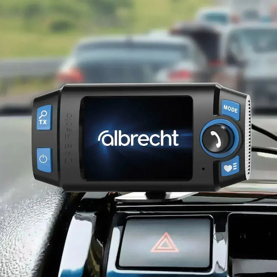 Albrecht Receptor DAB Sistem Audio Auto 27155
